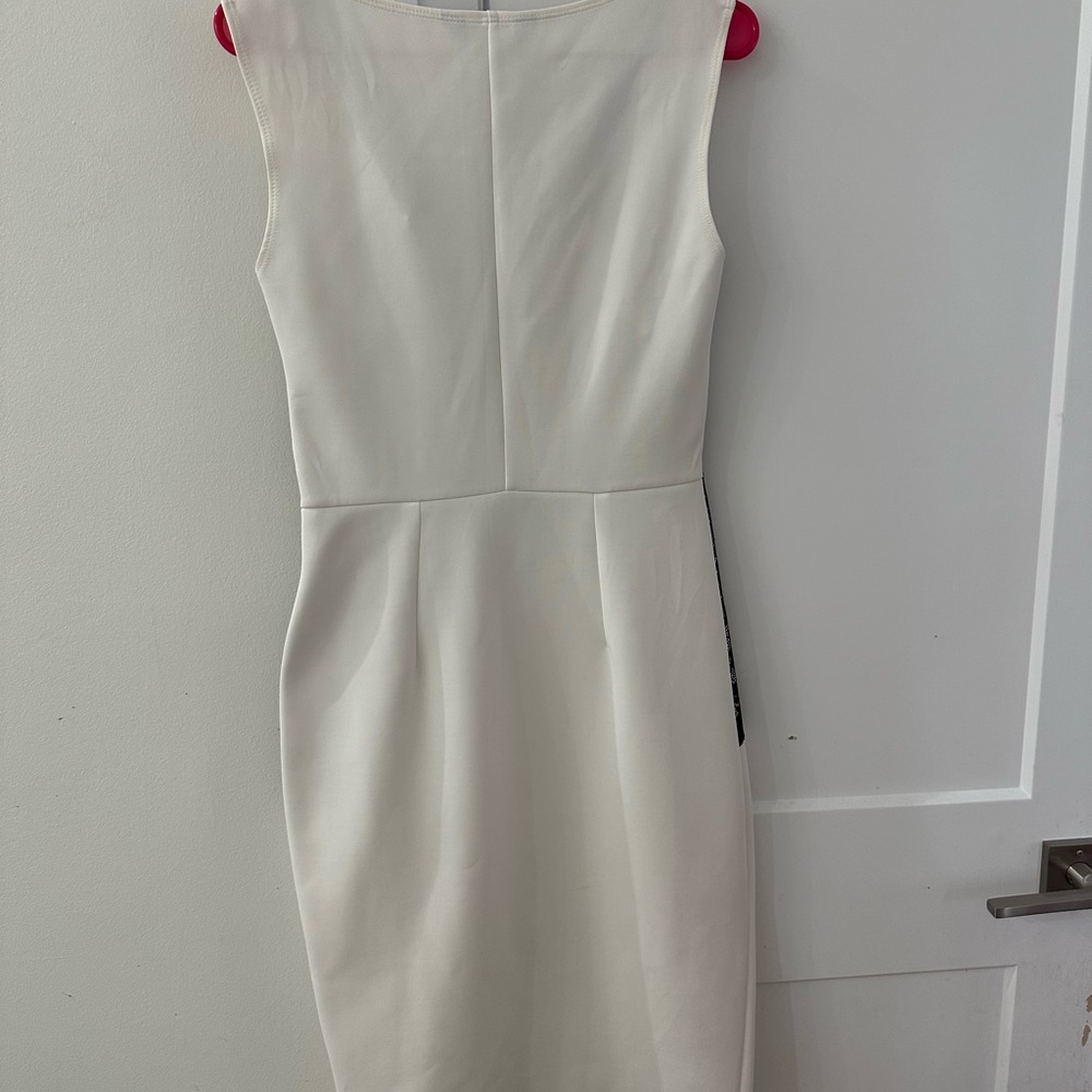 Dorothy Perkins White and Black Lace Chemise - Picture 4 of 5